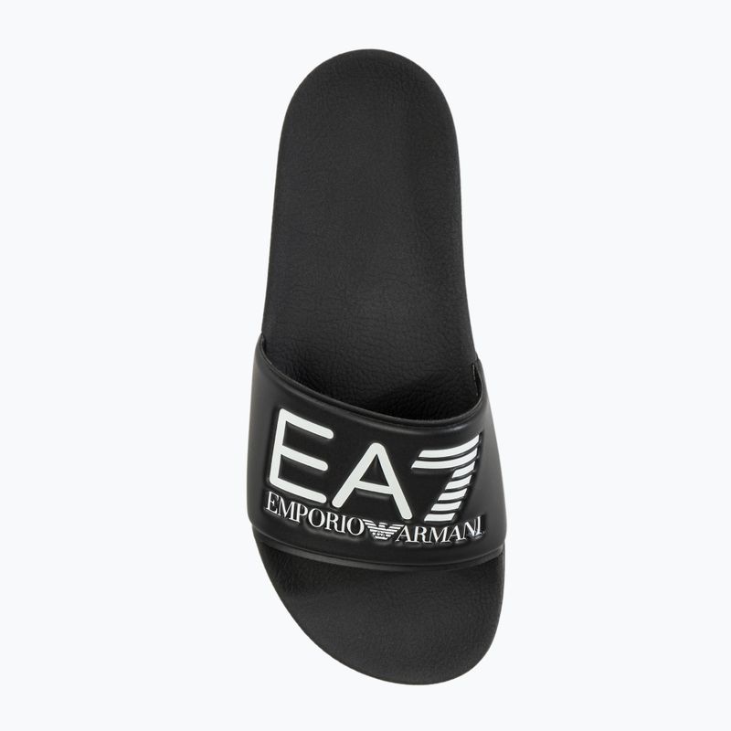 Pantofle EA7 Emporio Armani Water Sports Visibility black 5