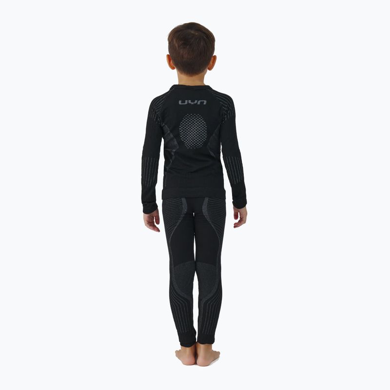 Dětský komplet termoprádla UYN Junior Visyon 2.0 black 2