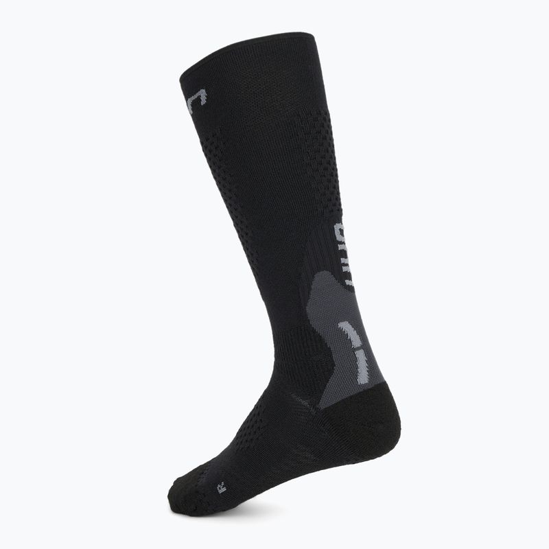 Pánské lyžařské ponožky UYN Ski One Alpine Merino black/grey 2