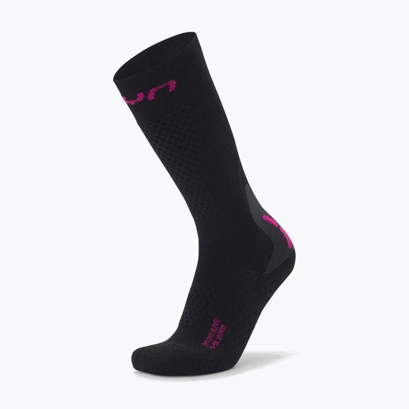 Dámské lyžařské ponožky UYN Ski One Alpine Merino black/pink 5