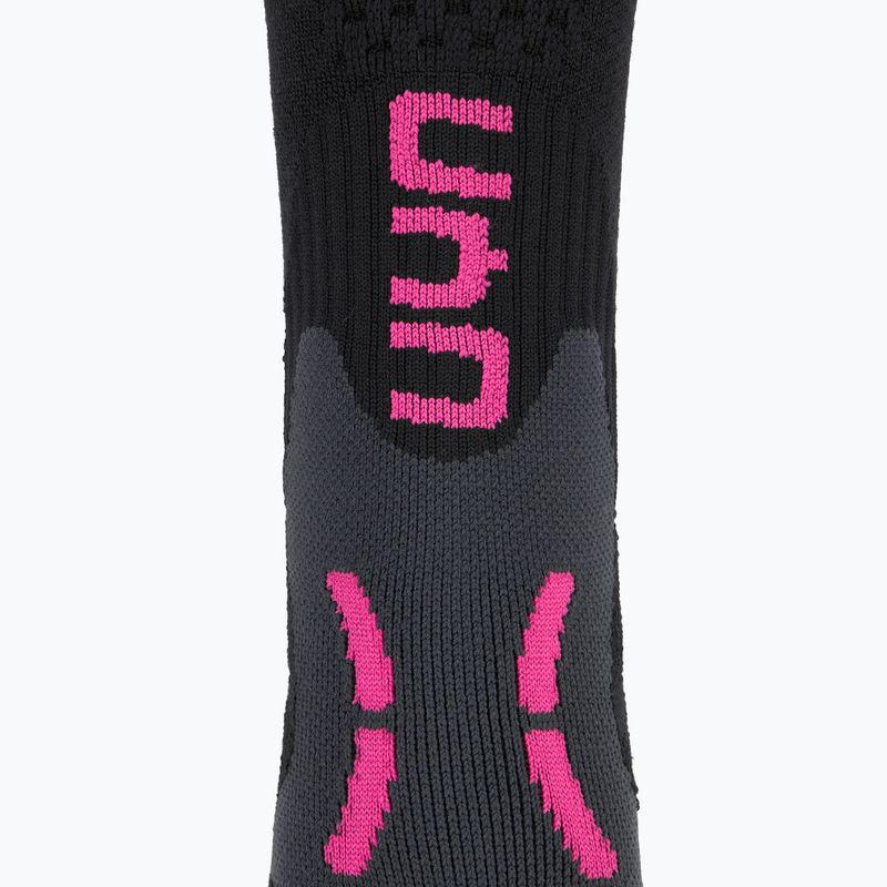 Dámské lyžařské ponožky UYN Ski One Alpine Merino black/pink 3