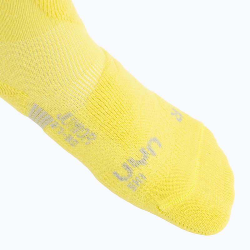 Dětské lyžařské ponožky UYN Junior Ski green lime 3