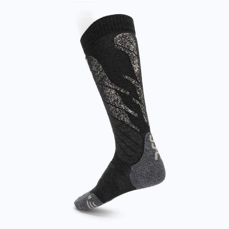 Dámské lyžařské ponožky UYN Ski All Mountain Socks anthracite/grey 2