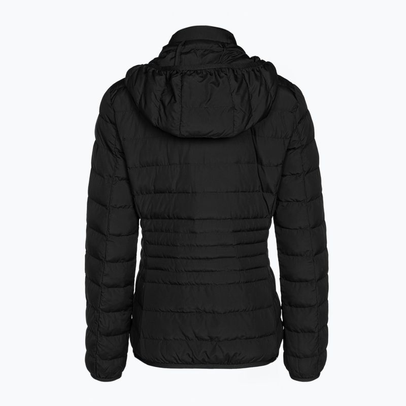 Dámská bunda EA7 Emporio Armani Train Core Lady Eco Down Hoodie black/logo light gold 2