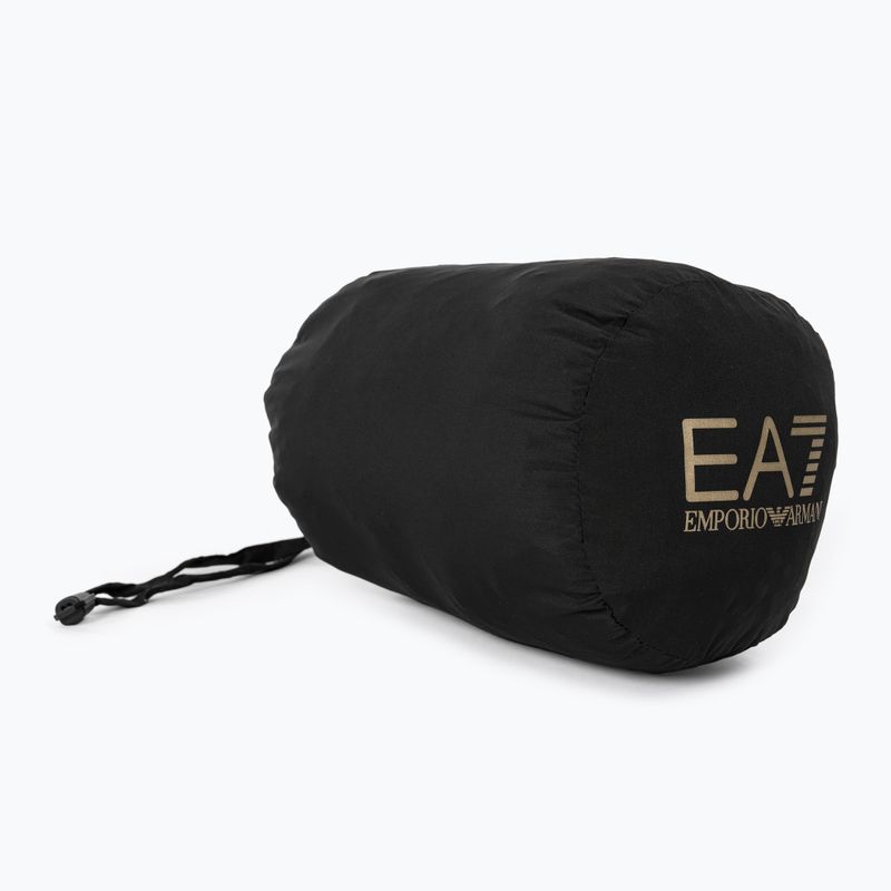 Dámská bunda EA7 Emporio Armani Train Core Lady Eco Down Hoodie black/logo light gold 4