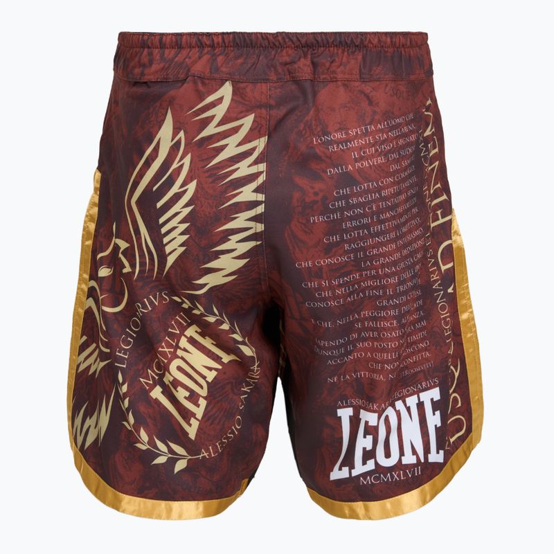 MMA šortky LEONE 1947 Legionarivs II bordeaux 6