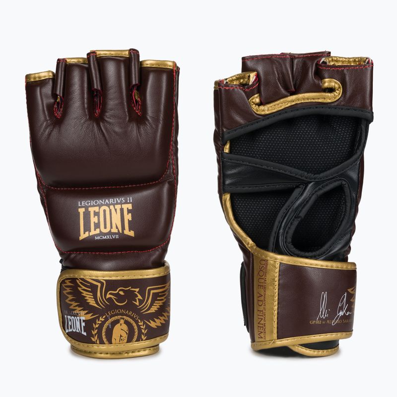 Grapplingové rukavice Leone 1947 Legionarivs II MMA červené GP102