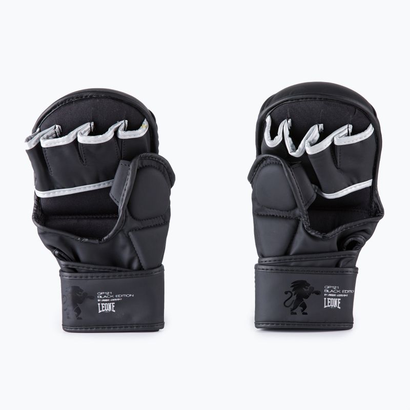 Grapplingové rukavice Leone 1947 Black Edition MMA černé GP1213 4