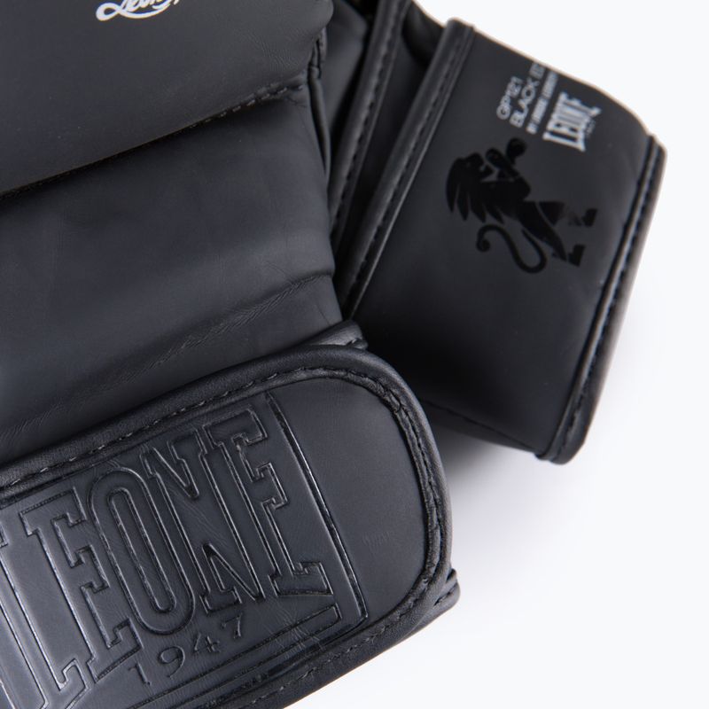 Grapplingové rukavice Leone 1947 Black Edition MMA černé GP1213 5