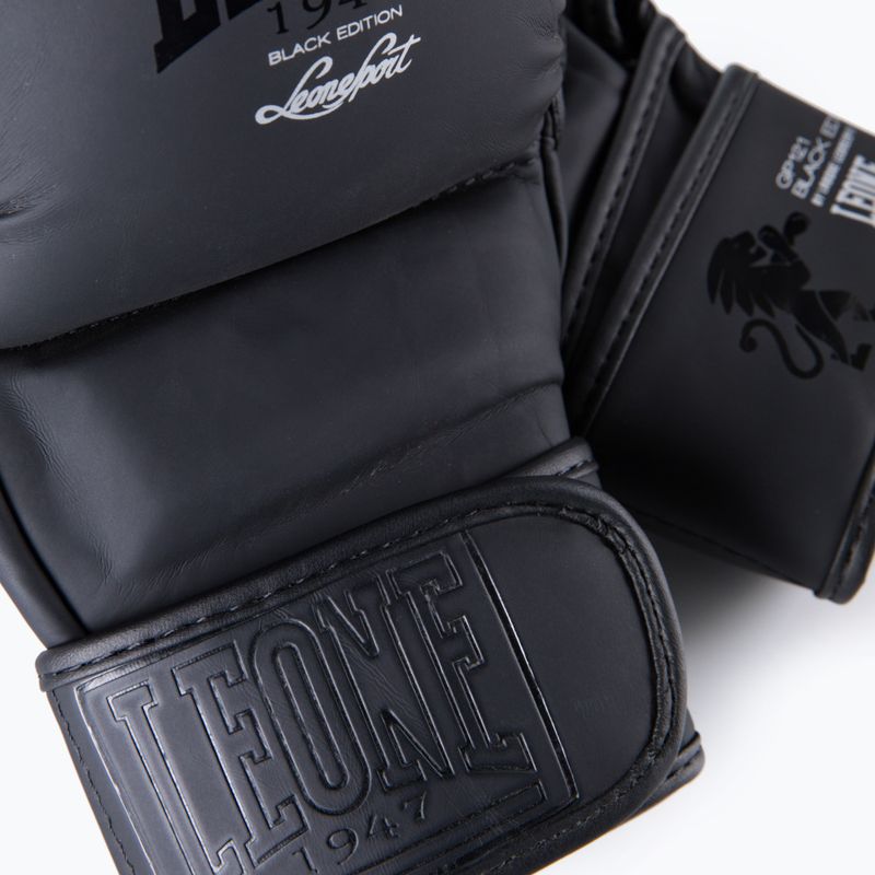 Grapplingové rukavice Leone 1947 Black Edition MMA černé GP1213 6