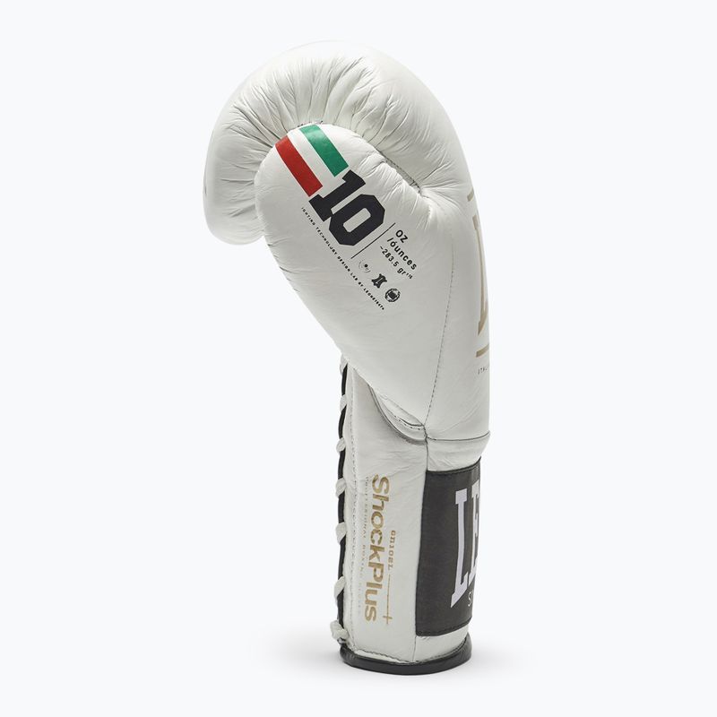 Boxerské rukavice LEONE 1947 Shock Plus white 4