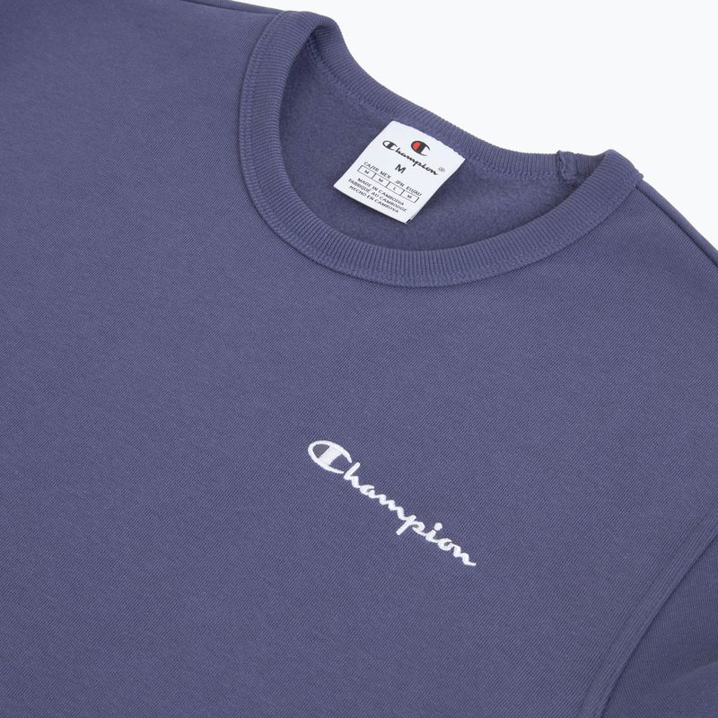 Pánská mikina Champion 221792 Crewneck Sweatshirt blue 3