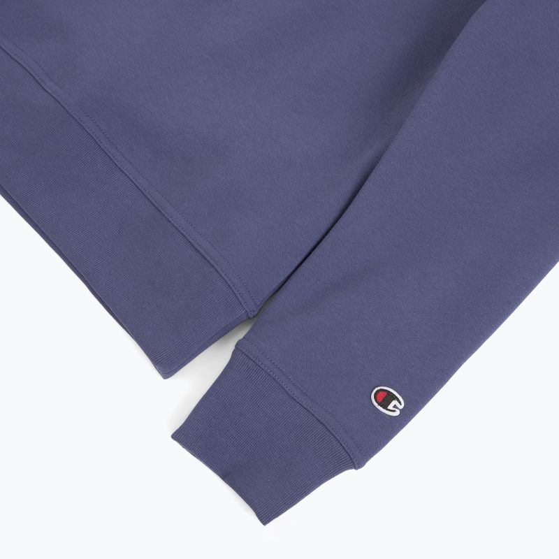 Pánská mikina Champion 221792 Crewneck Sweatshirt blue 4