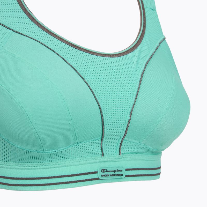 Sportovní podprsenka Shock Absorber Ultimate Run Bra green 3