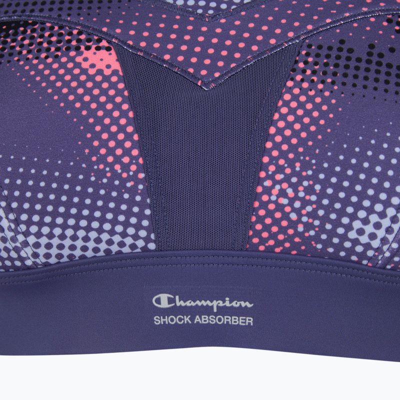 Sportovní podprsenka Shock Absorber High Intensity violet 3