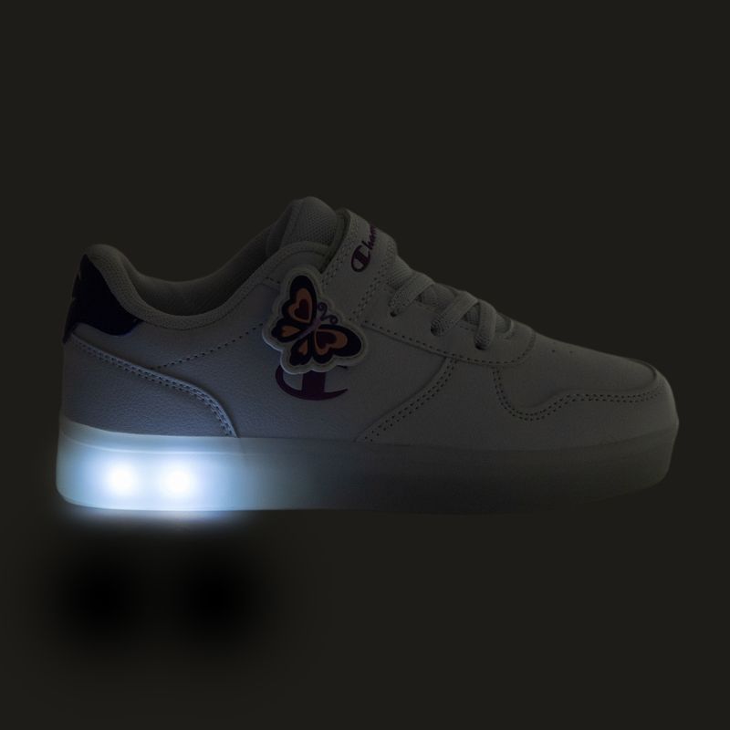 Dětské boty do vody Champion GLW G PS Low Cut white/purple 8