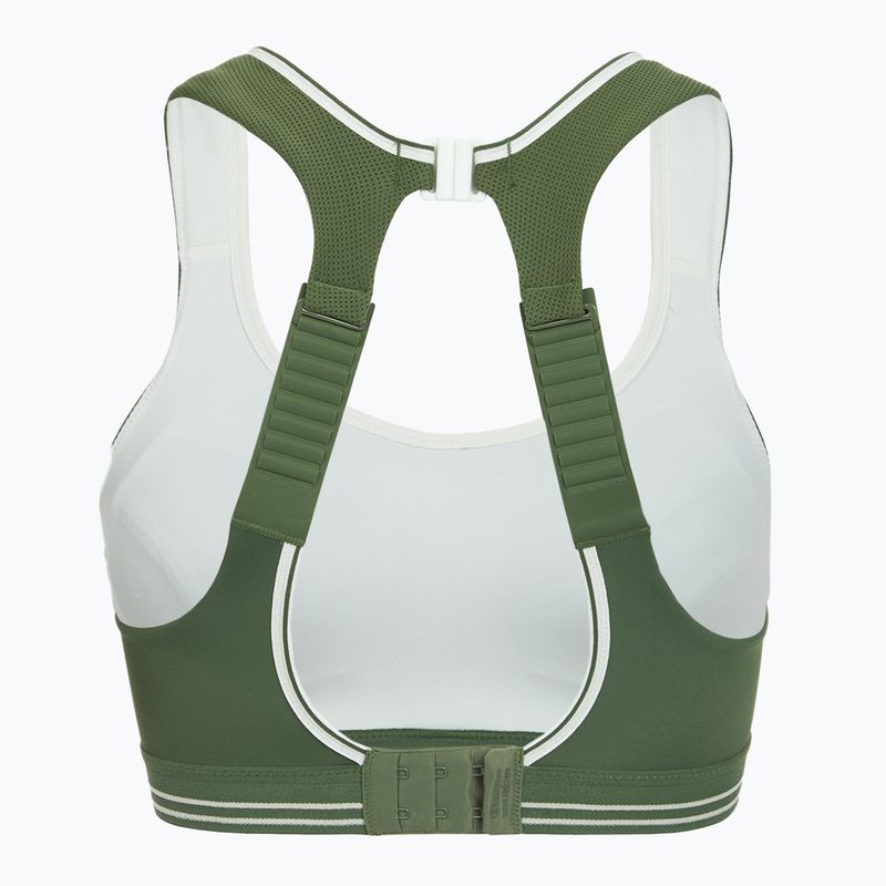 Sportovní podprsenka Shock Absorber Ultimate Run Bra greyish green 2