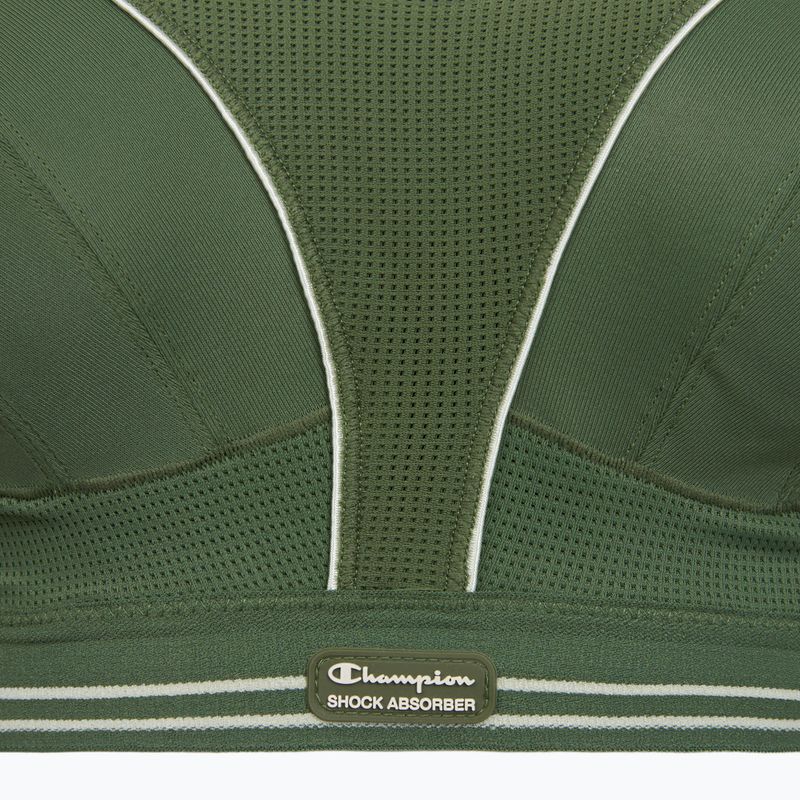 Sportovní podprsenka Shock Absorber Ultimate Run Bra greyish green 3