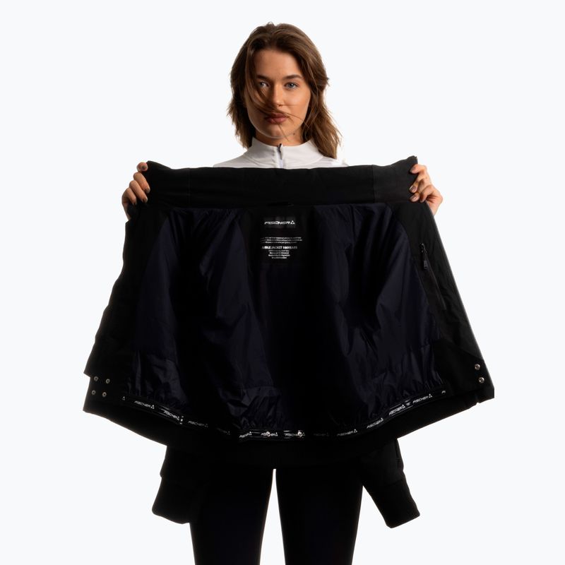 Dámská lyžařská bunda Fischer Jubile black 8