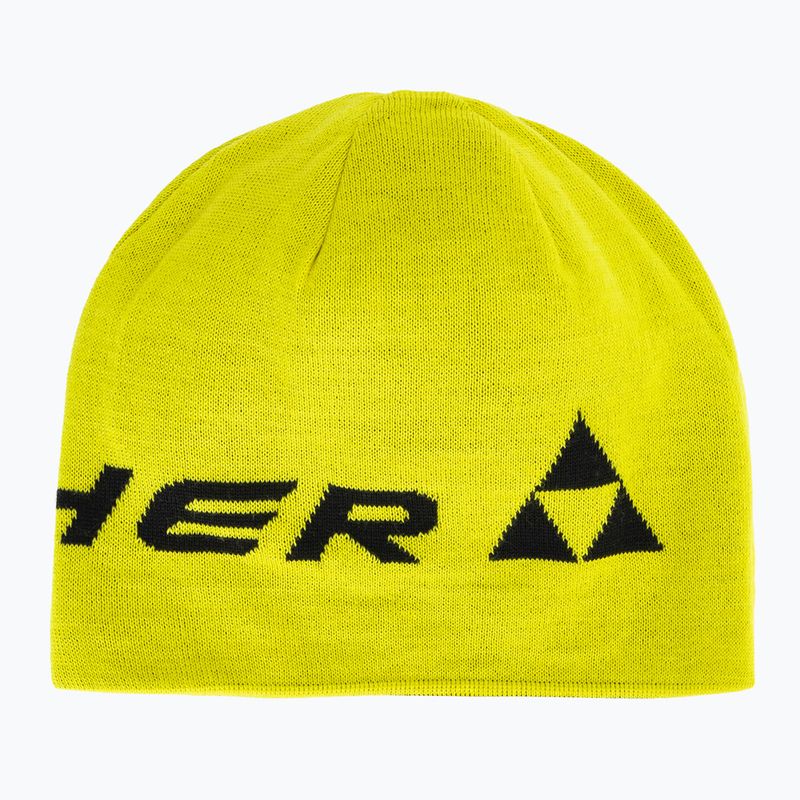 Zimní čepice Fischer Logo Reversible Beanie fisher yellow 4