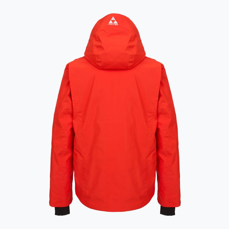 Pánská lyžařská bunda Fischer Thor red 2