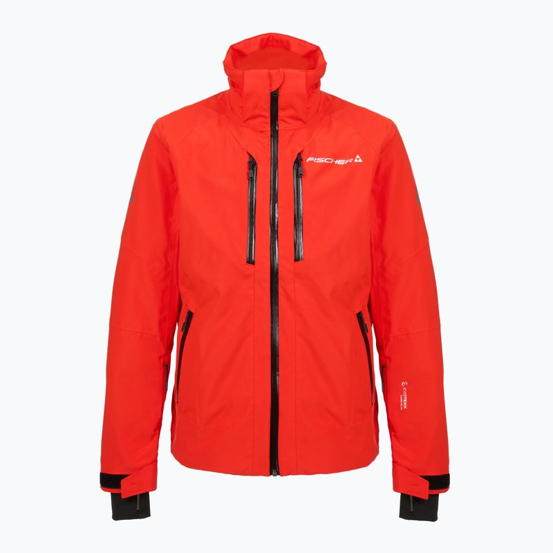 Pánská lyžařská bunda Fischer Thor red 6