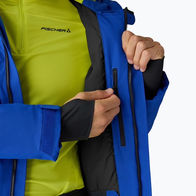 Pánská lyžařská bunda Fischer Rush Jacket royal blue 5