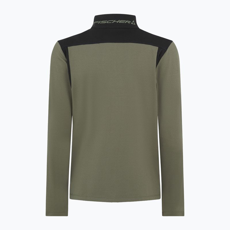 Pánská mikina Fischer Flex Jacket olive green 4