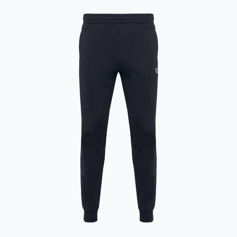 Pánské kalhoty  EA7 Emporio Armani Train Core ID Coft Slim night blue/silver logo