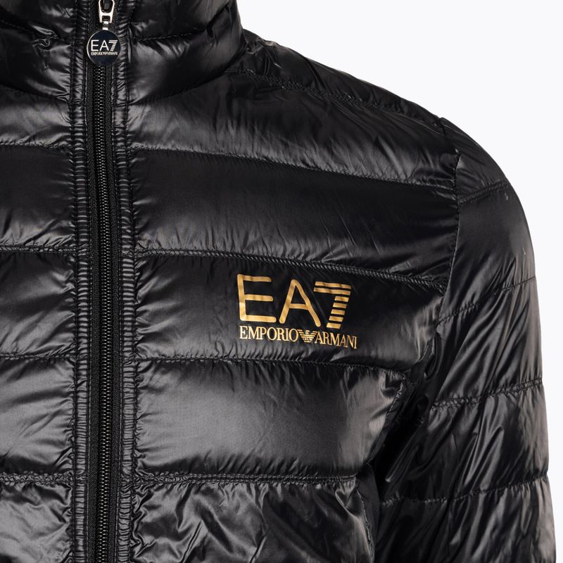 Pánská bunda  EA7 Emporio Armani Train Core ID Down Light black/gold logo 8