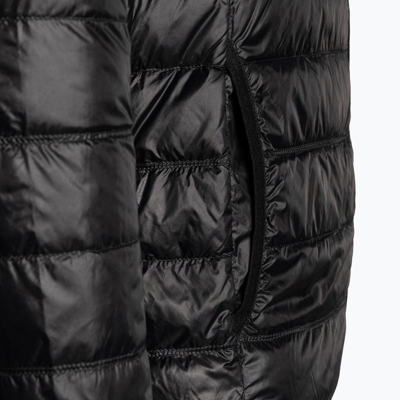 Pánská bunda  EA7 Emporio Armani Train Core ID Down Light Hoodie black/gold logo 10