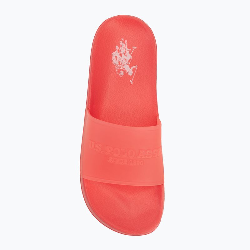 Dámské nazouváky U.S. Polo Assn. AMAMI009A coral 5