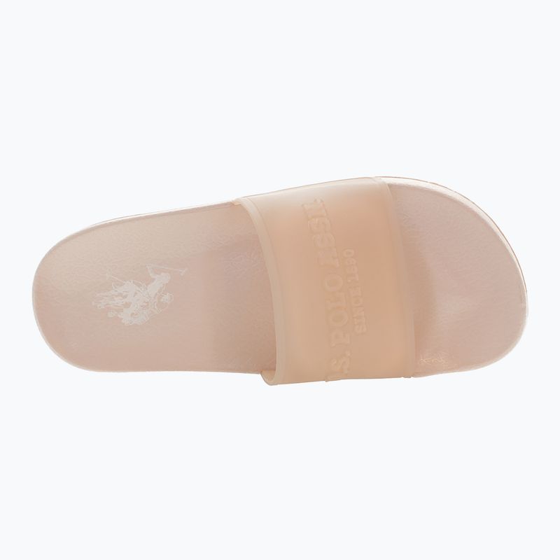 Dámské nazouváky U.S. Polo Assn. AMAMI009A nude 2