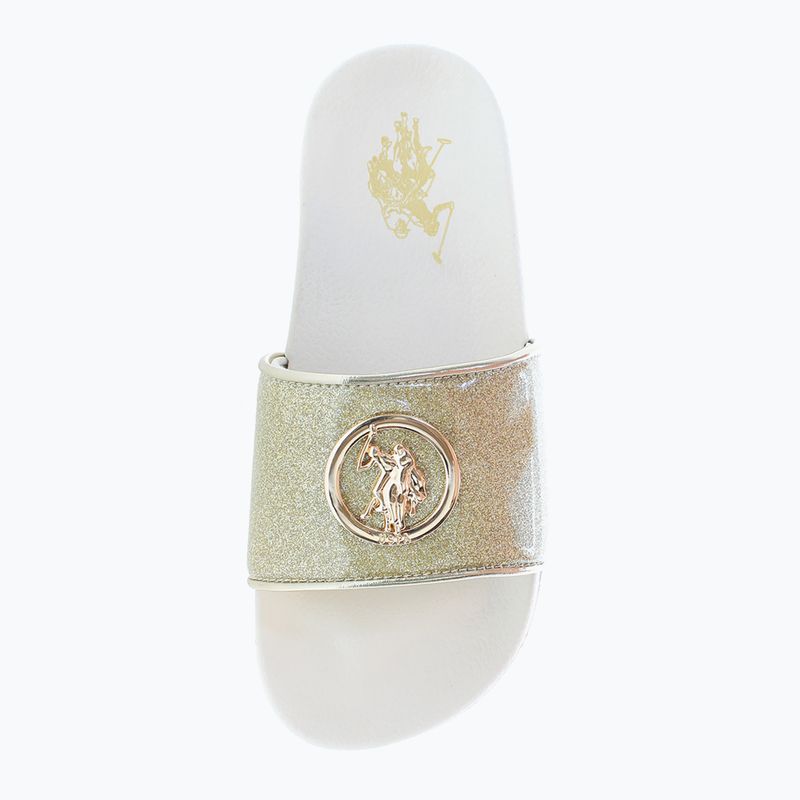 Dámské nazouváky U.S. Polo Assn. IVY002A gold 2
