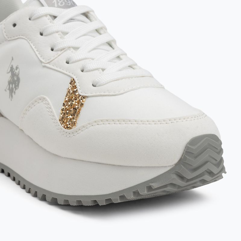 Dámské boty U.S. Polo Assn. BAYLE003C white/gold 7