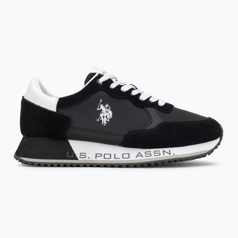 Pánské boty U.S. Polo Assn. CLEEF006B black/white 2