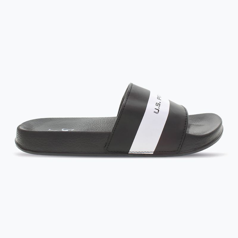 Pánské nazouváky U.S. Polo Assn. SKYE002 black/white
