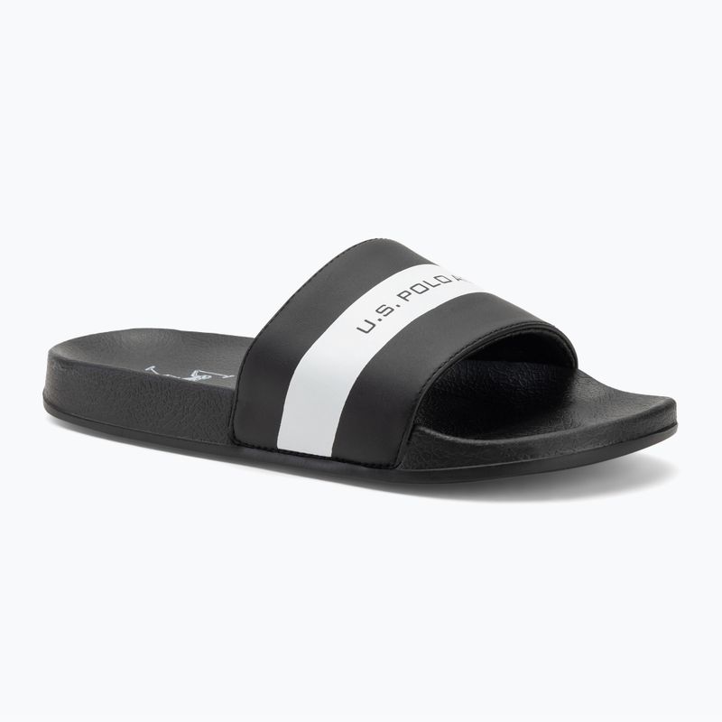 Pánské nazouváky U.S. Polo Assn. SKYE002 black/white