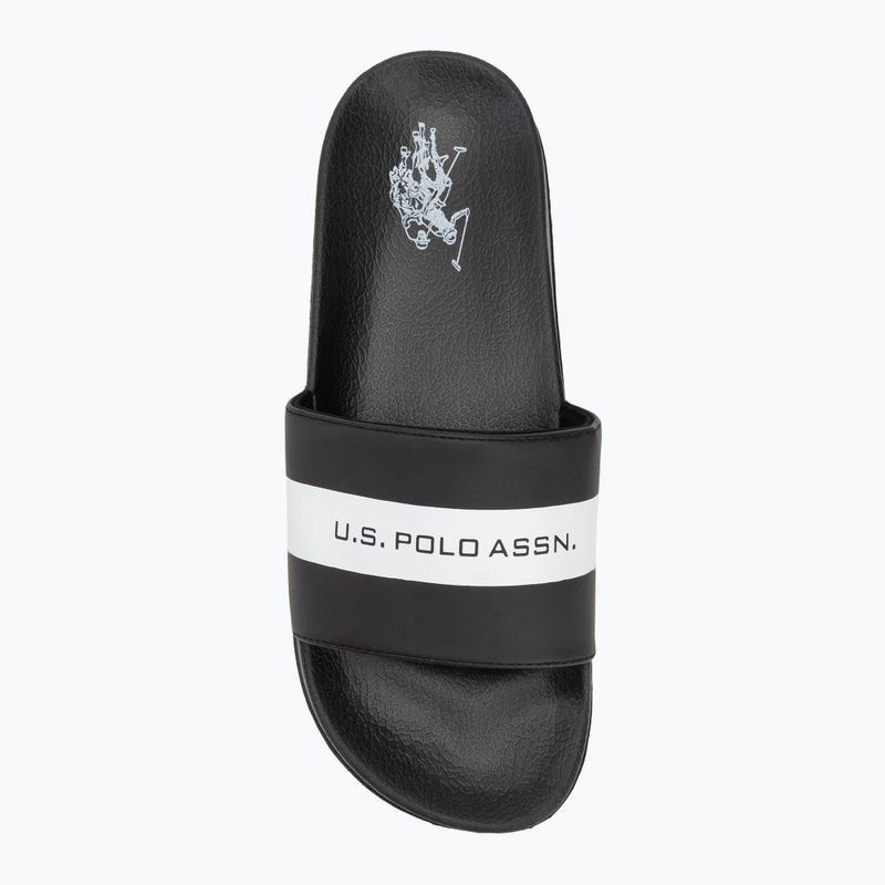 Pánské nazouváky U.S. Polo Assn. SKYE002 black/white 5