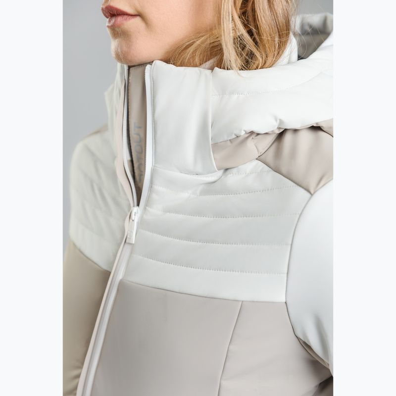 Dámská lyžařská bunda DOTOUT Flow crockery/barely blue 4