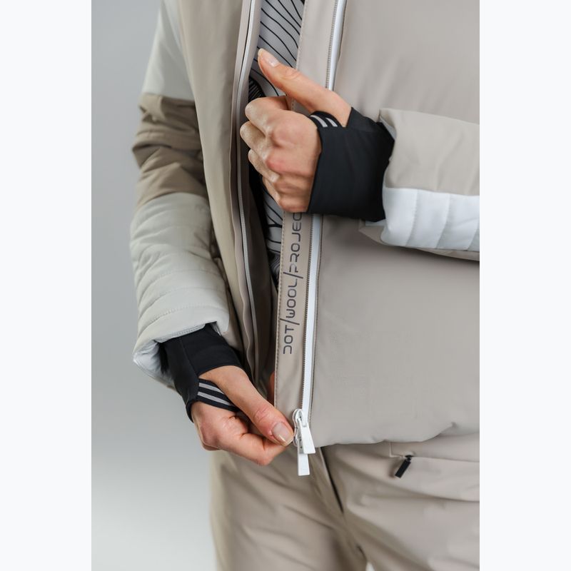 Dámská lyžařská bunda DOTOUT Flow crockery/barely blue 6