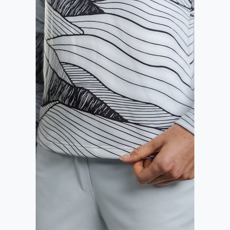 Dámská mikina DOTOUT Peaks print outline col/black beauty 3