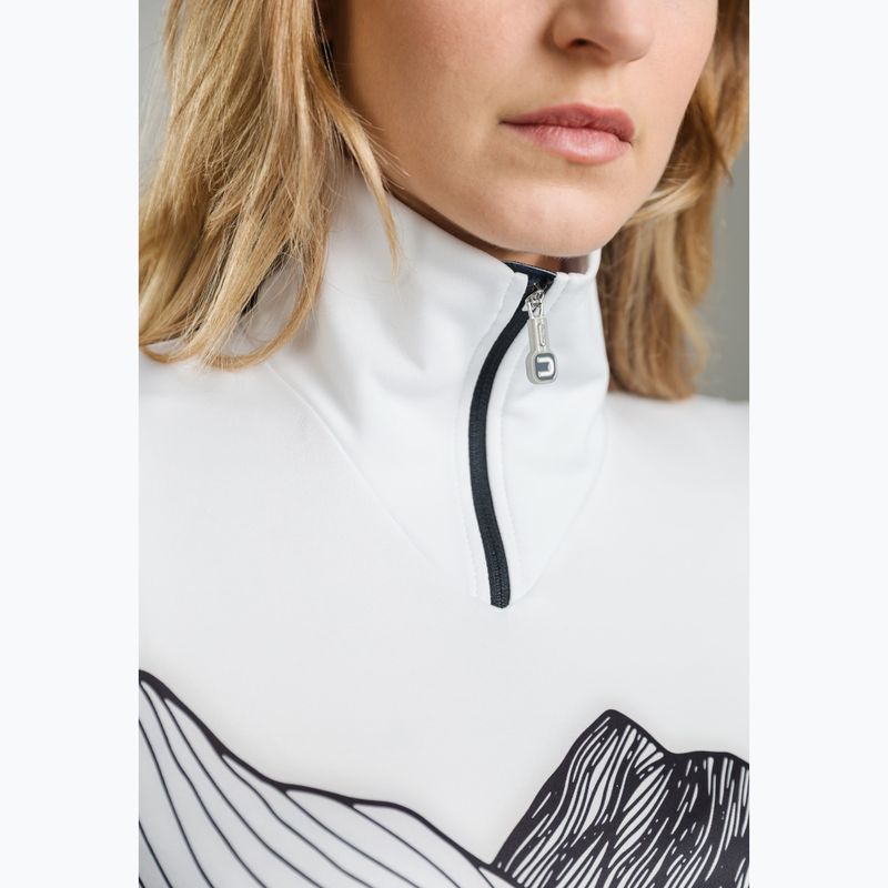 Dámská mikina DOTOUT Peaks print outline col/black beauty 6