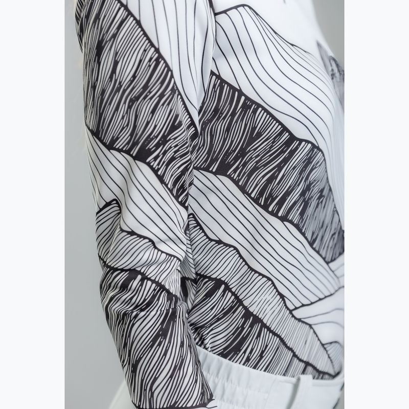 Dámská mikina DOTOUT Peaks print outline col/black beauty 7