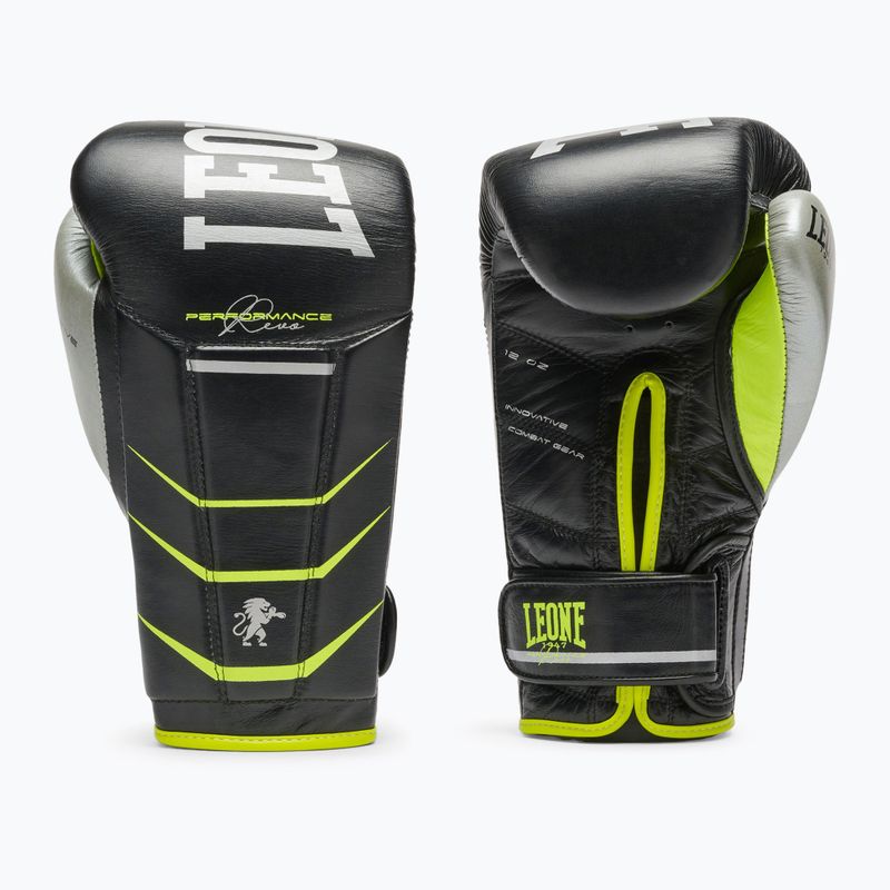Boxerské rukavice LEONE 1947 Revo Performance Fluo black