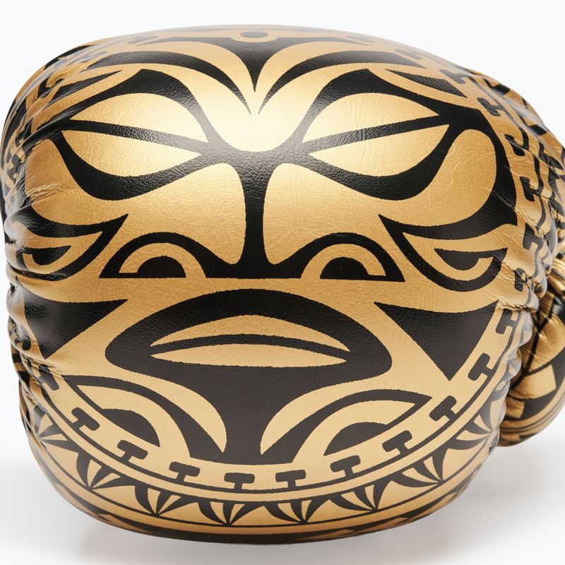 Boxerské rukavice LEONE 1947 Haka golden 7