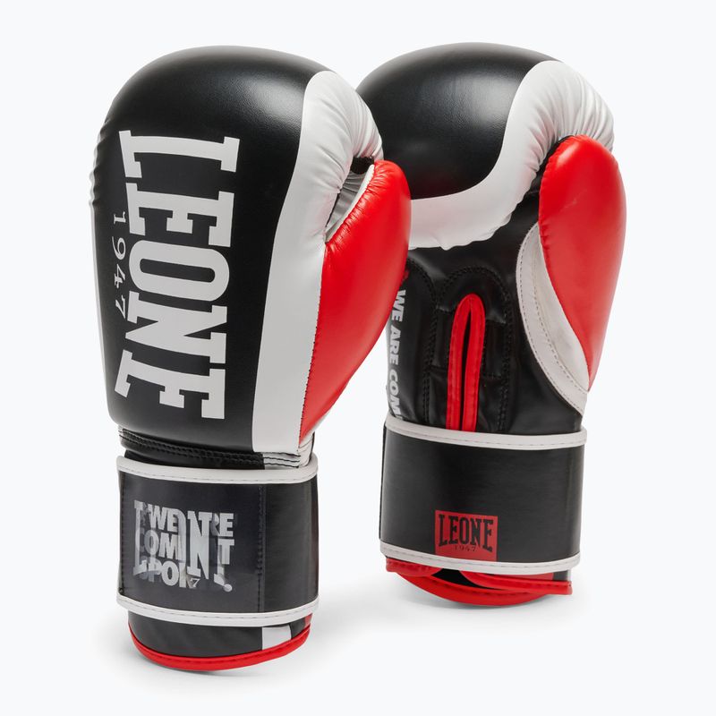 Boxerské rukavice LEONE 1947 Logo Wacs Boxing nero/black 5