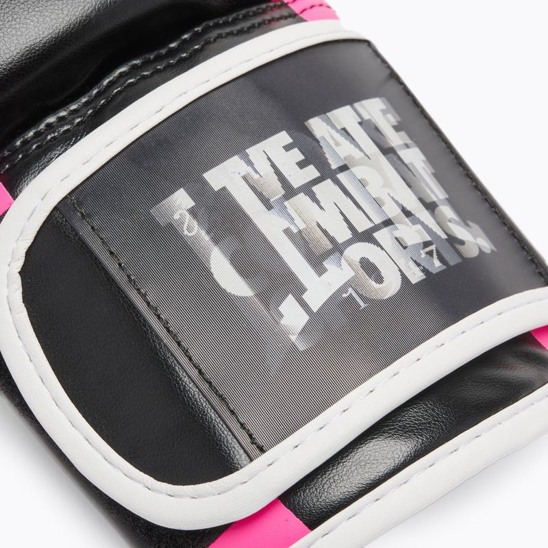 Boxerské rukavice  LEONE 1947 Logo Wacs Boxing fucsia 9