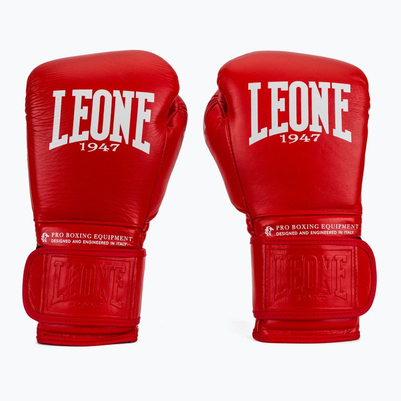 Boxerské rukavice LEONE 1947 The Greatest red 2