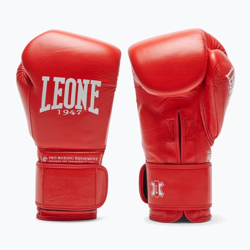Boxerské rukavice LEONE 1947 The Greatest red